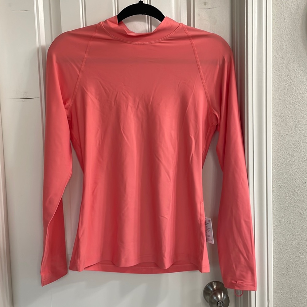 Lululemon UVP Rash Guard color ‘raspberry cream’
